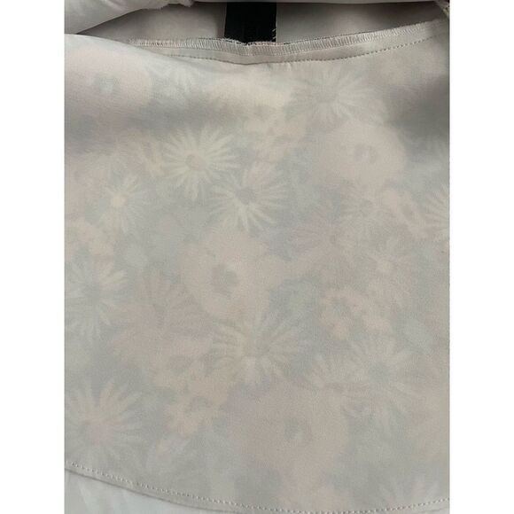 Veronica Beard Red Scuba Hothouse Floral Skirt Size 4 - Picture 9 of 9